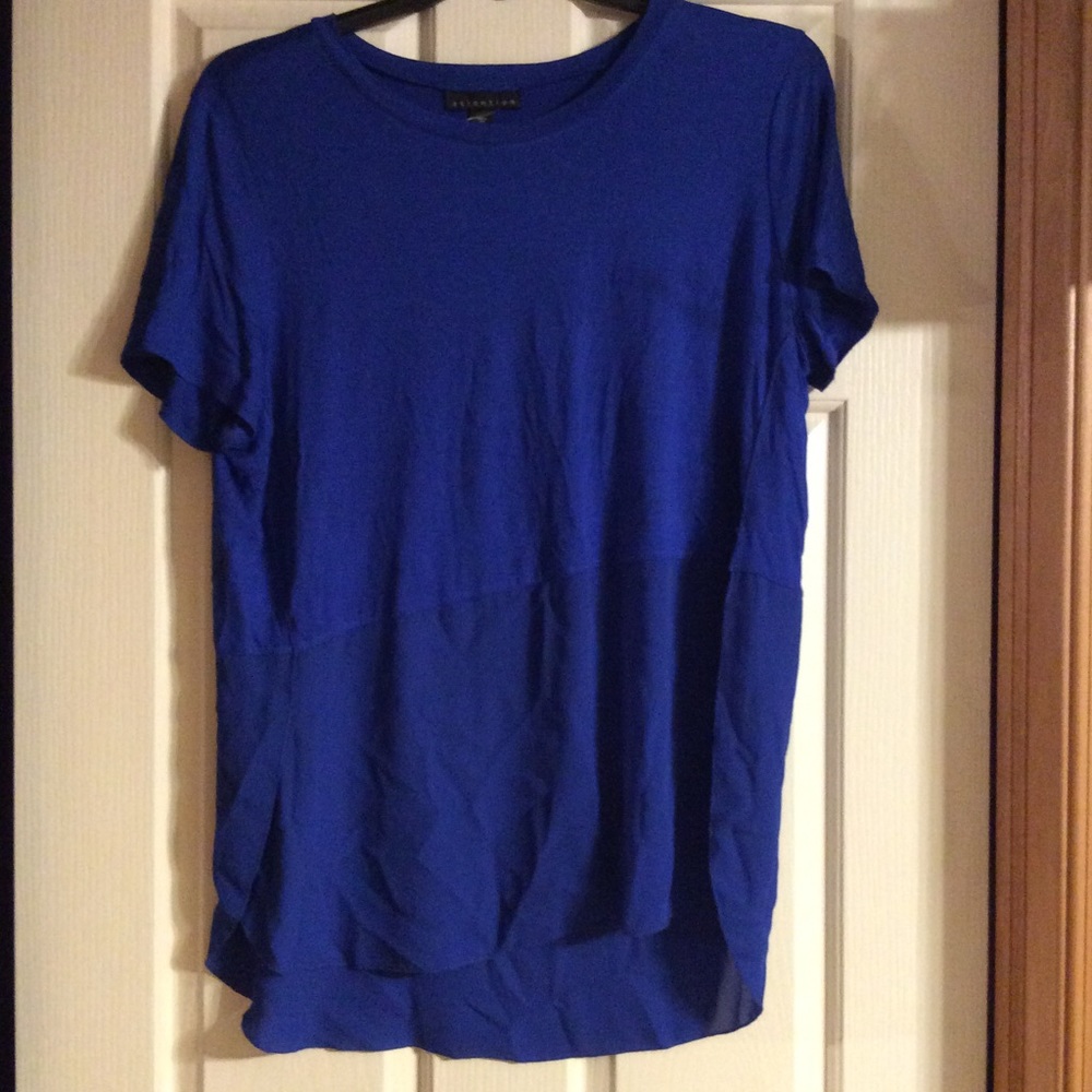 Blue women's XL dress shirt